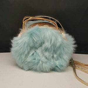Free People Cleo Fuzzy Crossbody Bag